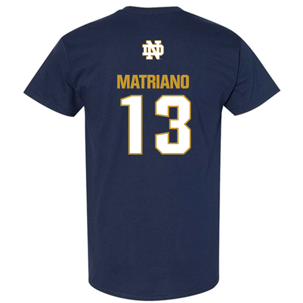 Notre Dame - NCAA Women's Soccer : Delaney Matriano - Classic Fashion Shersey T-Shirt-1