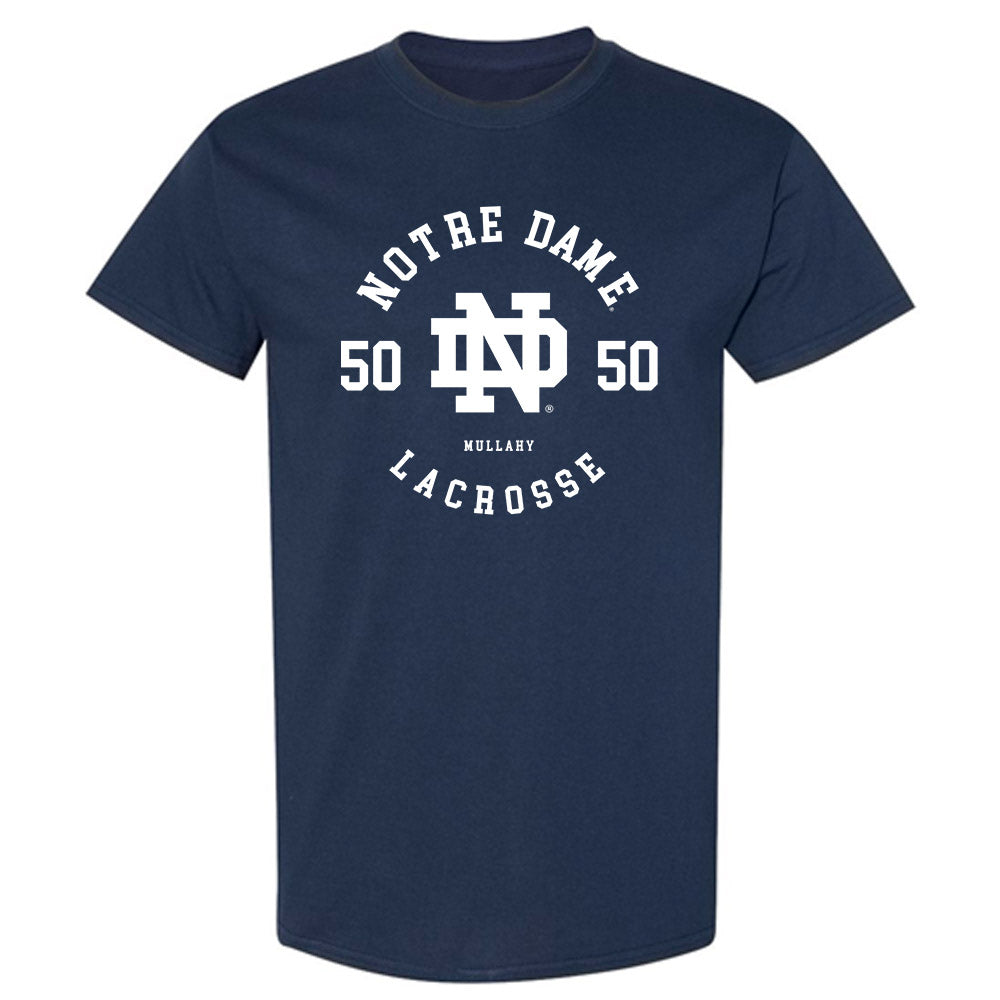 Notre Dame - NCAA Men's Lacrosse : Brendan Mullahy - Classic Fashion Shersey T-Shirt-0