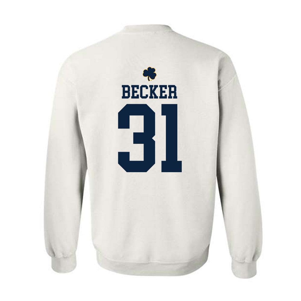 - NCAA Softball : Shannon Becker - Classic Shersey Crewneck Sweatshirt-1