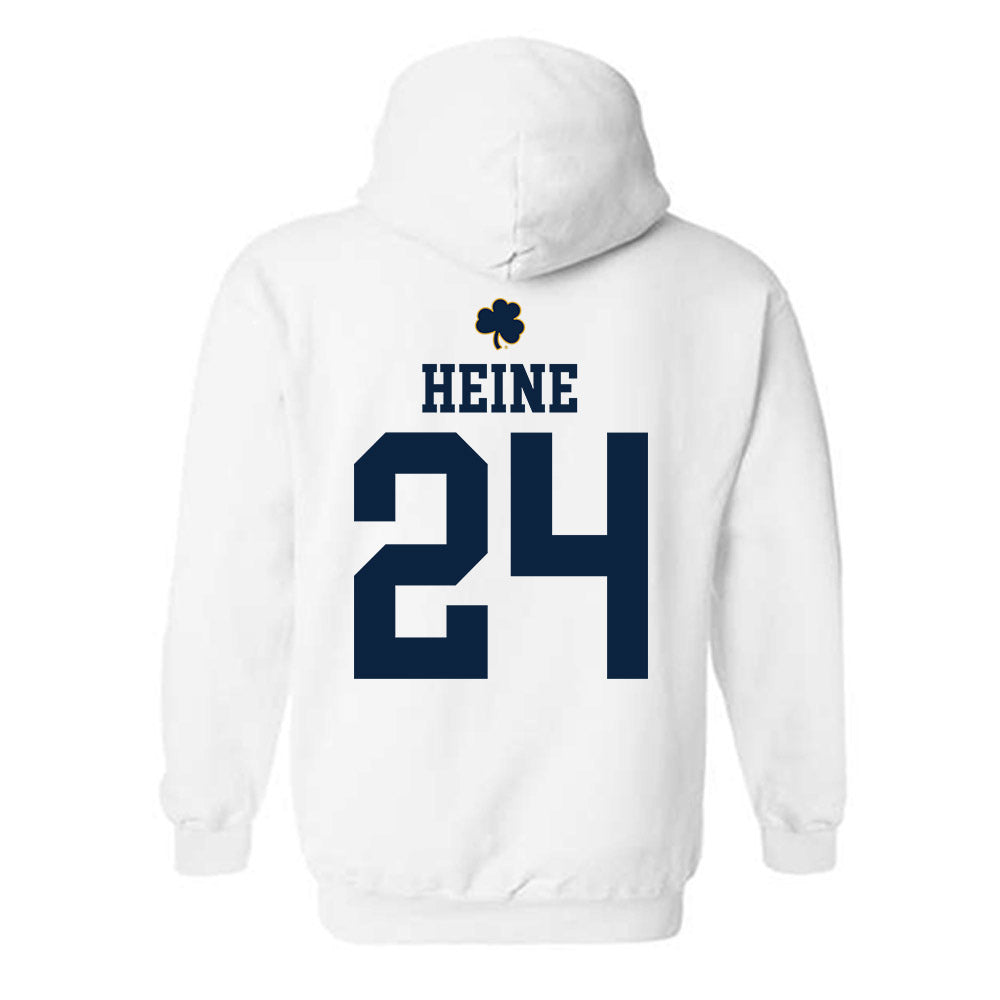 Notre Dame - NCAA Baseball : Dylan Heine - Classic Shersey Hooded Sweatshirt-1