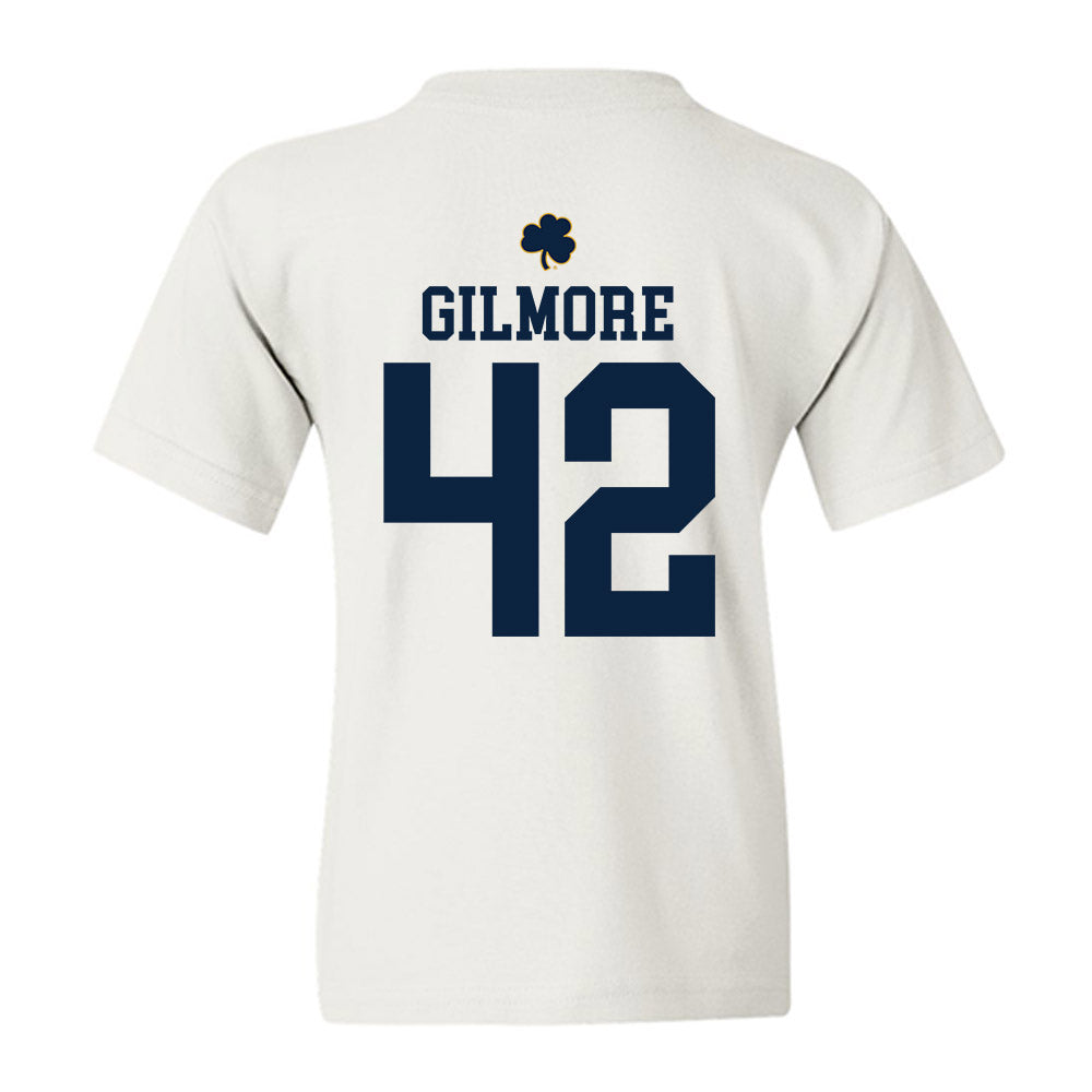 Notre Dame - NCAA Baseball : Clark Gilmore - Classic Shersey Youth T-Shirt-1