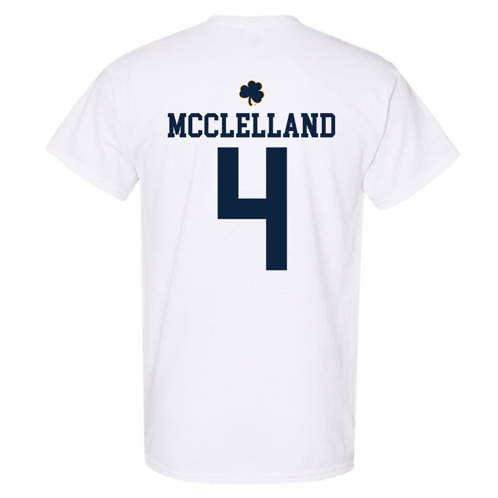 Notre Dame - NCAA Women's Lacrosse : Ellie McClelland - Classic Shersey T-Shirt-1