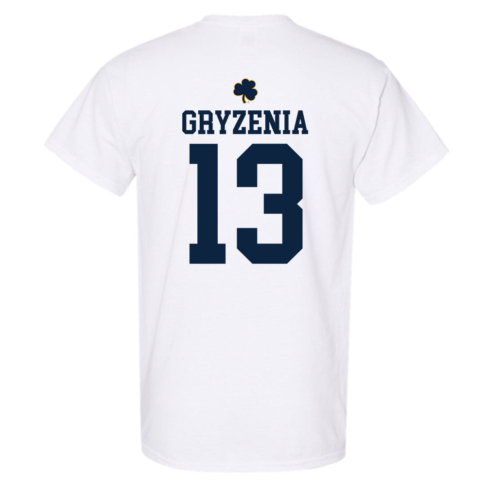 Notre Dame - NCAA Men's Lacrosse : Andrew Gryzenia - Classic Shersey T-Shirt-1
