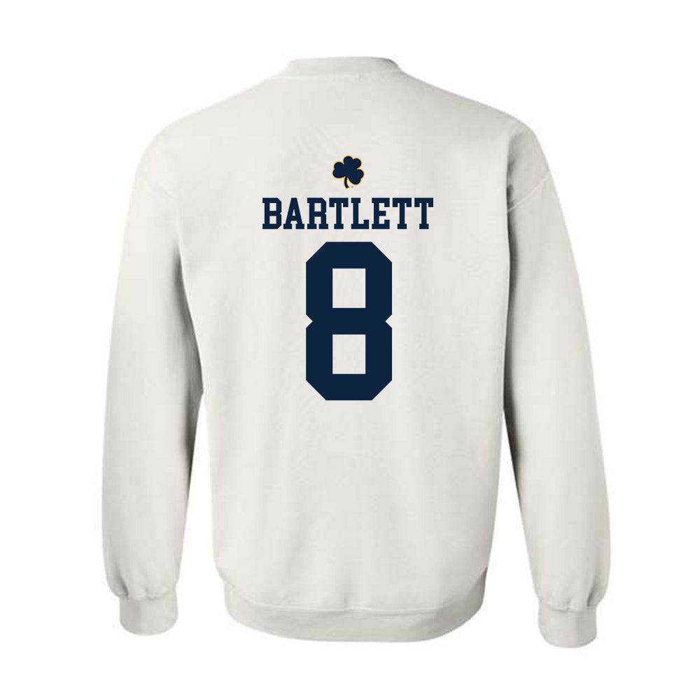 Notre Dame - NCAA Men's Soccer : Nici Bartlett - Classic Shersey Crewneck Sweatshirt-1