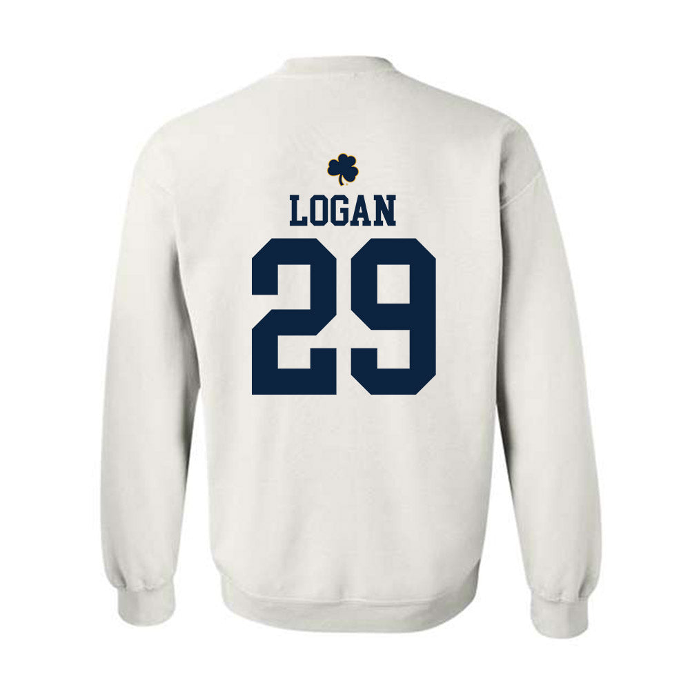 Notre Dame - NCAA Football : Brandon Logan - Classic Shersey Crewneck Sweatshirt-1