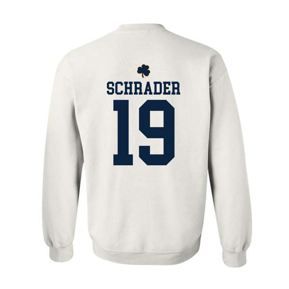 Notre Dame - NCAA Women's Volleyball : Phyona Schrader - Classic Shersey Crewneck Sweatshirt-1