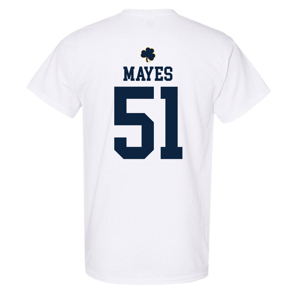 Notre Dame - NCAA Baseball : Justin Mayes - Classic Shersey T-Shirt-1