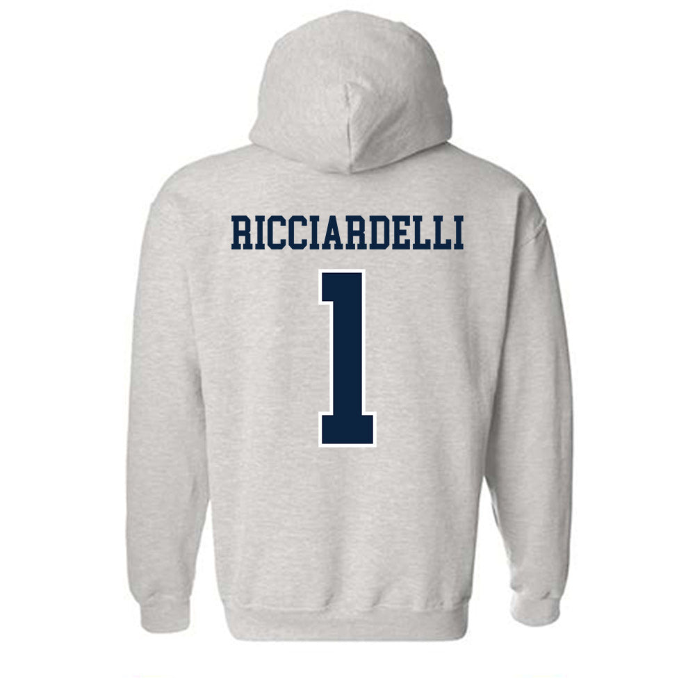 Notre Dame - NCAA Men's Lacrosse : Thomas Ricciardelli - Classic Shersey Hooded Sweatshirt-1