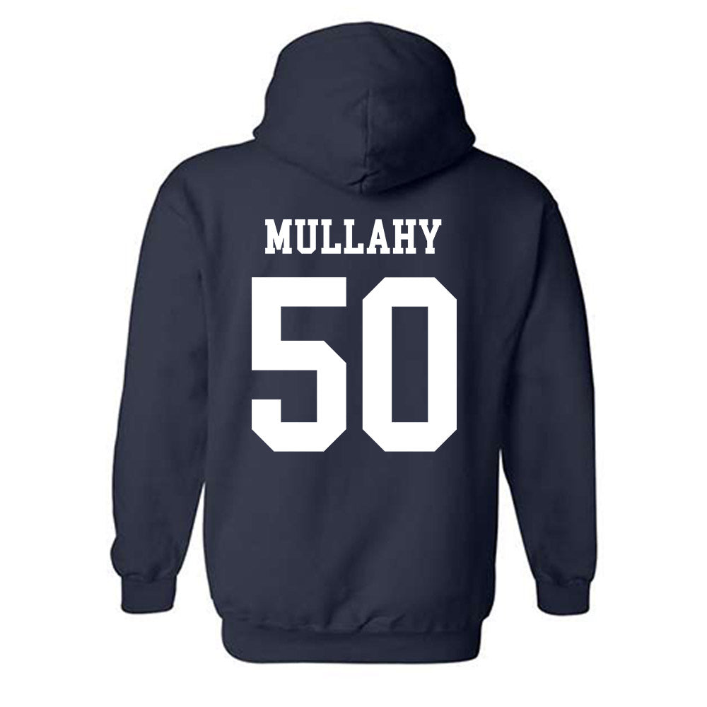 Notre Dame - NCAA Men's Lacrosse : Brendan Mullahy - Classic Shersey Hooded Sweatshirt-1