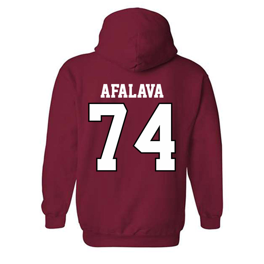 Oklahoma - NCAA Football : Darius Afalava - Classic Shersey Hooded Sweatshirt-1