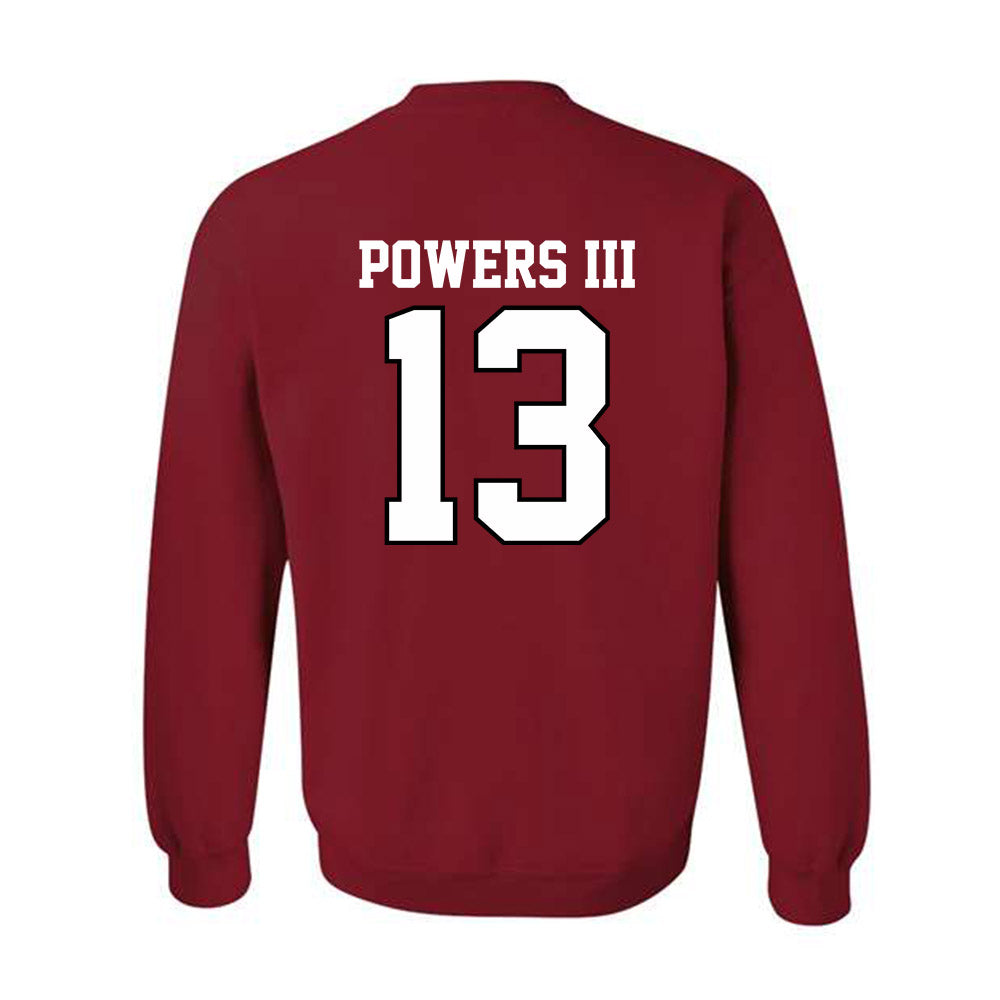 Oklahoma - NCAA Football : Reggie Powers III - Classic Shersey Crewneck Sweatshirt-1