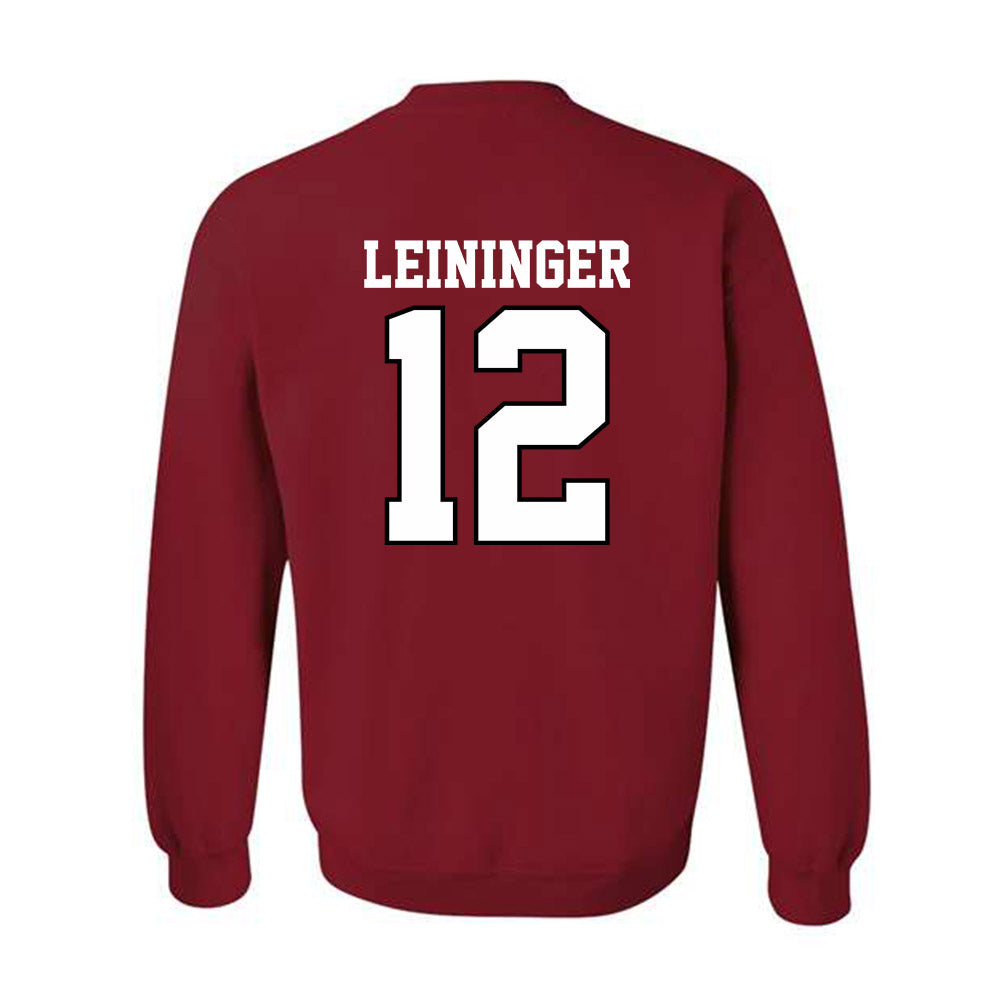 Oklahoma - NCAA Baseball : Ryley Leininger - Classic Shersey Crewneck Sweatshirt-1