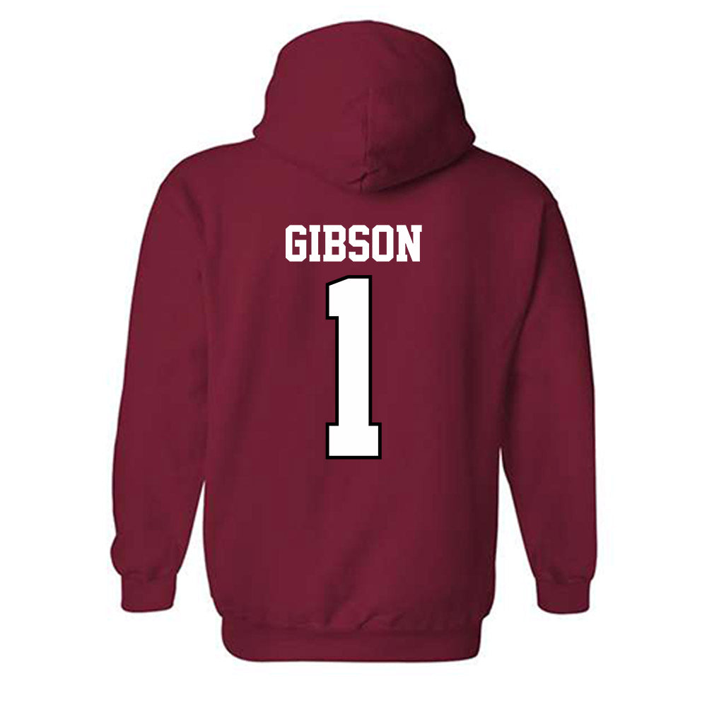 Oklahoma - NCAA Football : Jayden Gibson - Classic Shersey Hooded Sweatshirt-1