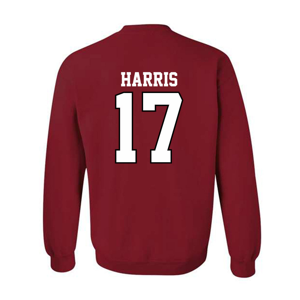Oklahoma - NCAA Baseball : Dasan Harris - Classic Shersey Crewneck Sweatshirt-1