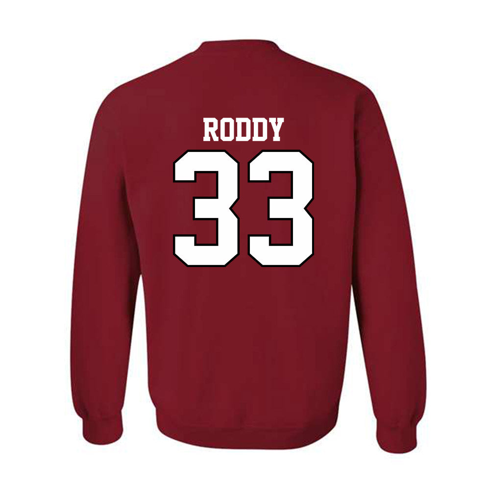 Oklahoma - NCAA Baseball : Berkeley Roddy - Classic Shersey Crewneck Sweatshirt-1