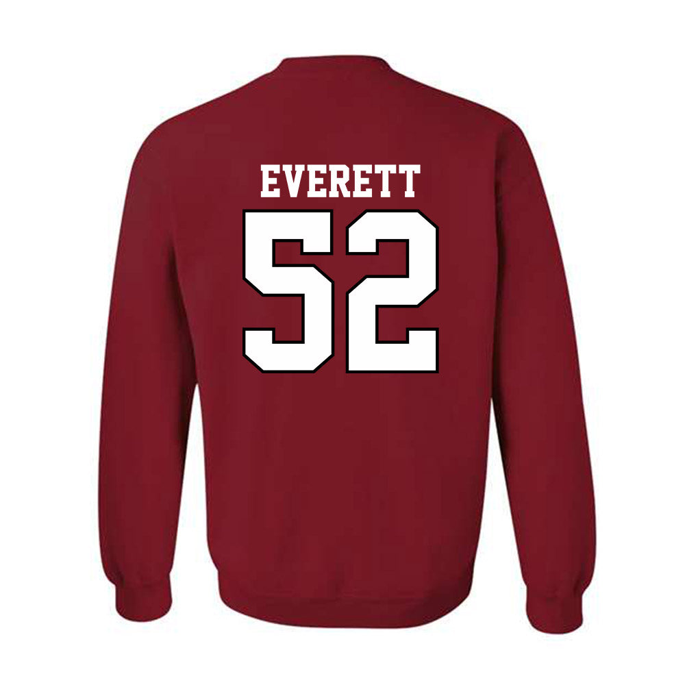 Oklahoma - NCAA Football : Troy Everett - Classic Shersey Crewneck Sweatshirt-1