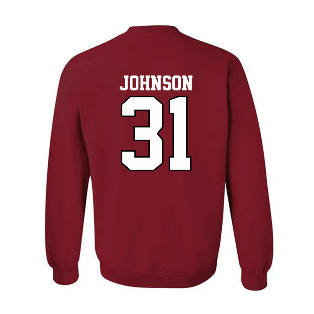Oklahoma - NCAA Baseball : Cameron Johnson - Classic Shersey Crewneck Sweatshirt-1