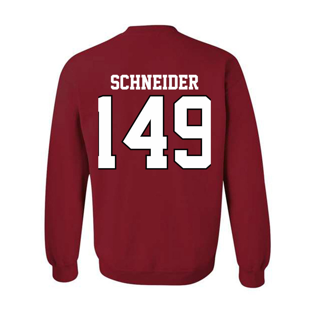 Oklahoma - NCAA Wrestling : Layton Schneider - Classic Shersey Crewneck Sweatshirt-1