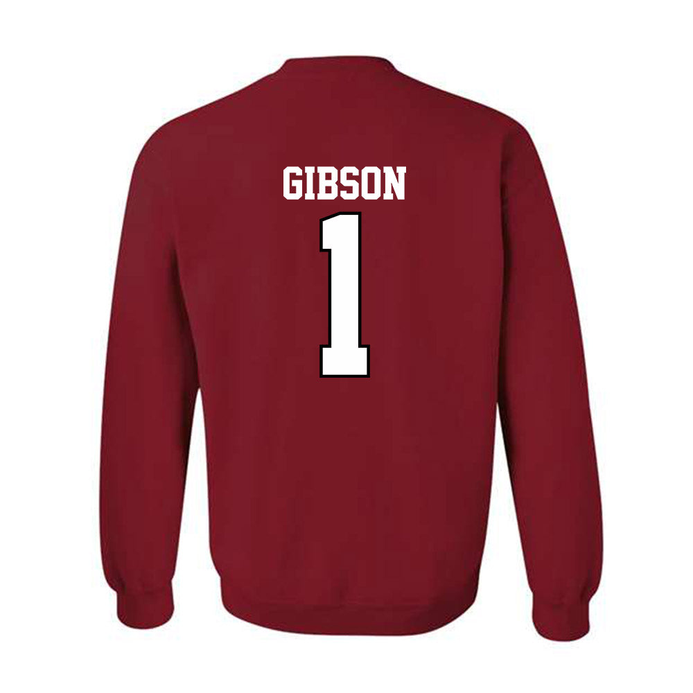 Oklahoma - NCAA Football : Jayden Gibson - Classic Shersey Crewneck Sweatshirt-1