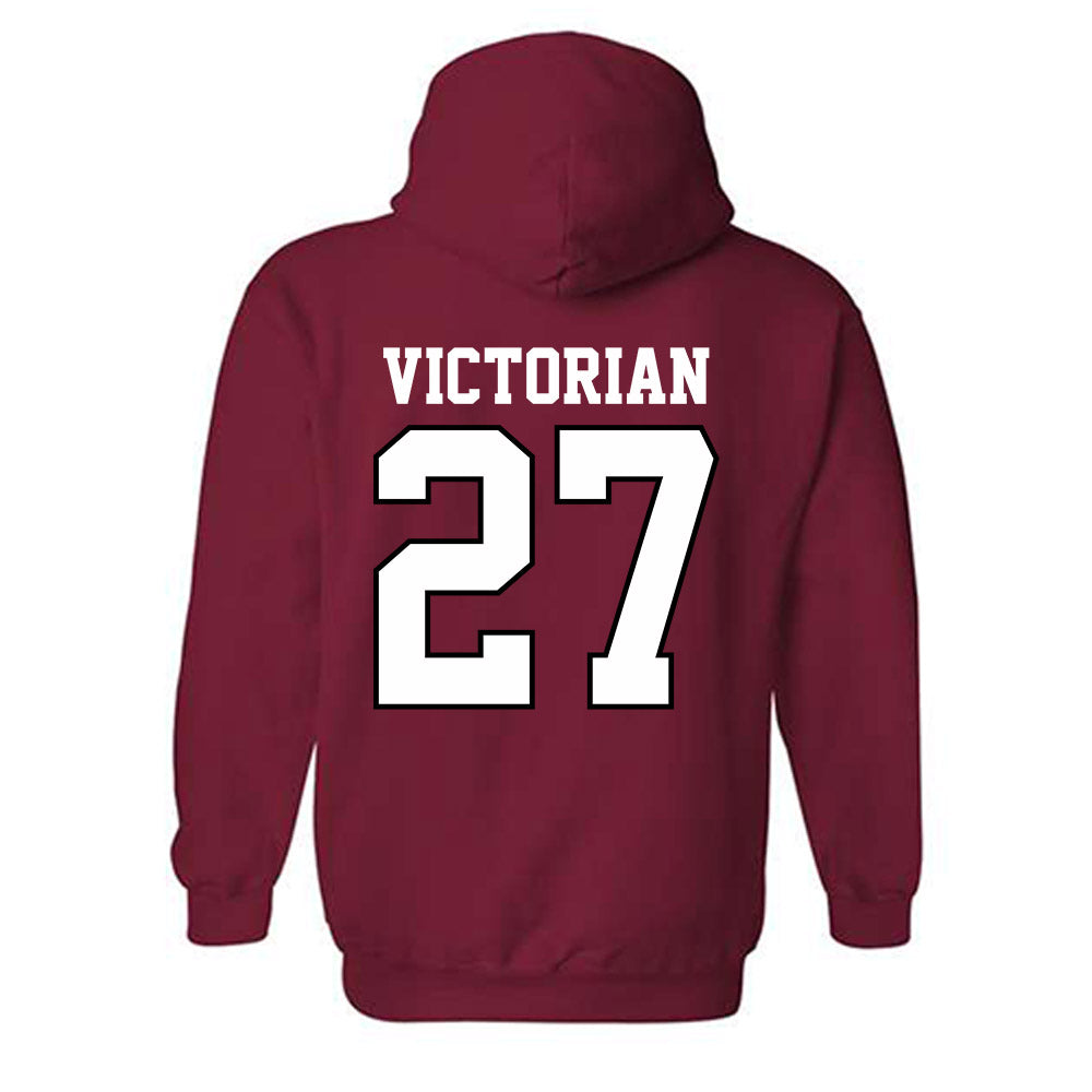 Oklahoma - NCAA Baseball : Landon Victorian - Classic Shersey Hooded Sweatshirt-1