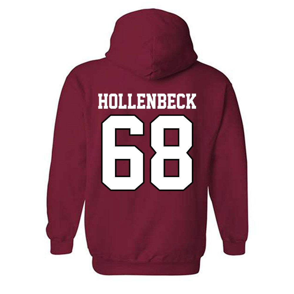 Oklahoma - NCAA Football : Owen Hollenbeck - Classic Shersey Hooded Sweatshirt-1