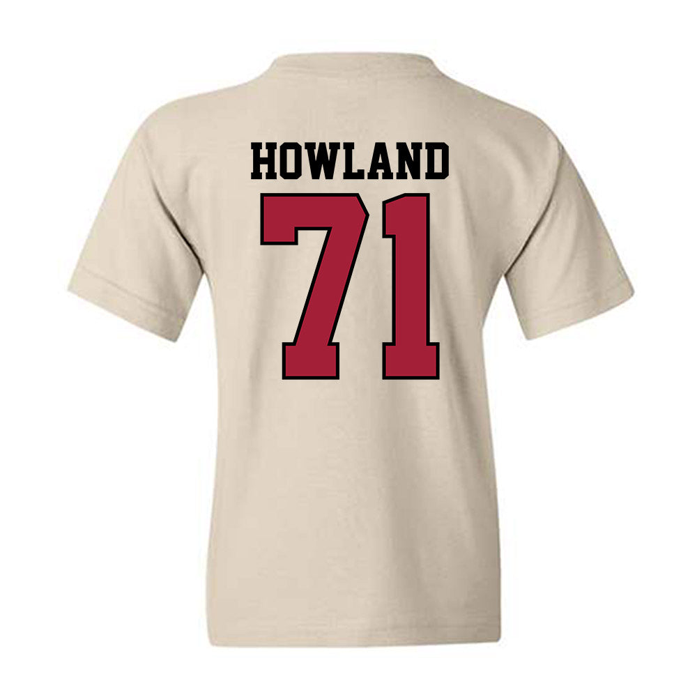 Oklahoma - NCAA Football : Logan Howland - Classic Shersey Youth T-Shirt-1