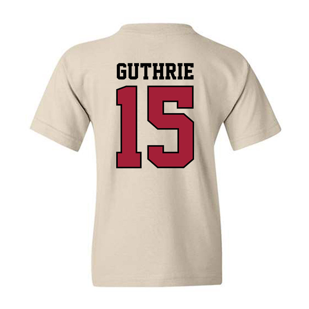 Oklahoma - NCAA Women's Soccer : Aly Guthrie - Classic Shersey Youth T-Shirt-1