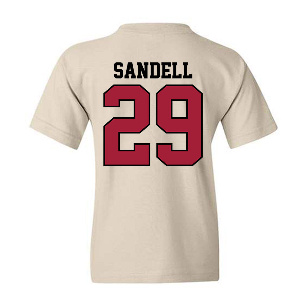 Oklahoma - NCAA Football : Tate Sandell - Classic Shersey Youth T-Shirt-1