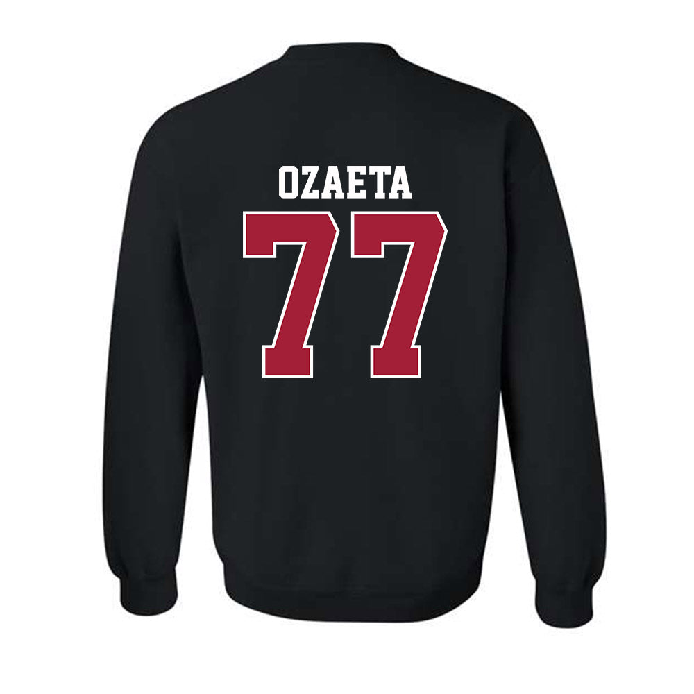 Oklahoma - NCAA Football : Heath Ozaeta - Classic Shersey Crewneck Sweatshirt-1