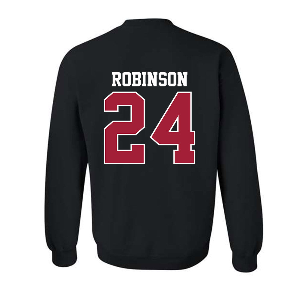 Oklahoma - NCAA Football : Xavier Robinson - Classic Shersey Crewneck Sweatshirt-1