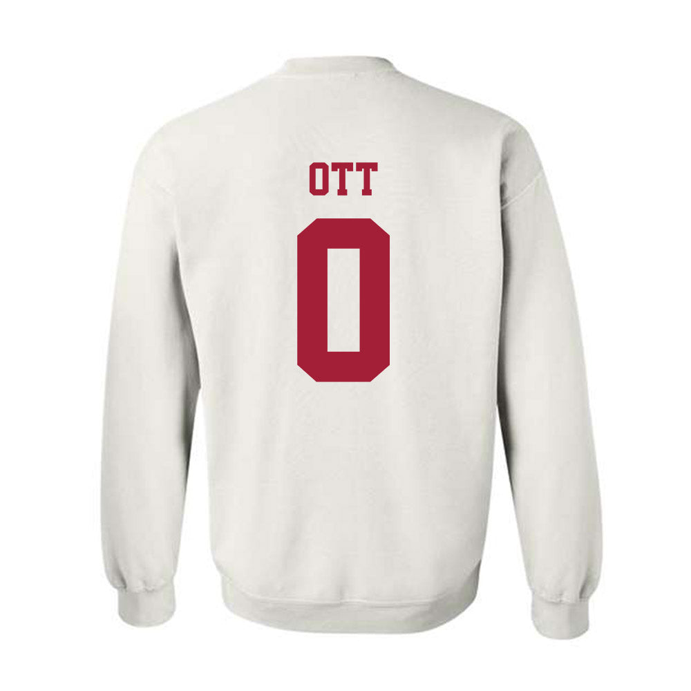 Oklahoma - NCAA Football : Jaydn Ott - Classic Shersey Crewneck Sweatshirt-1
