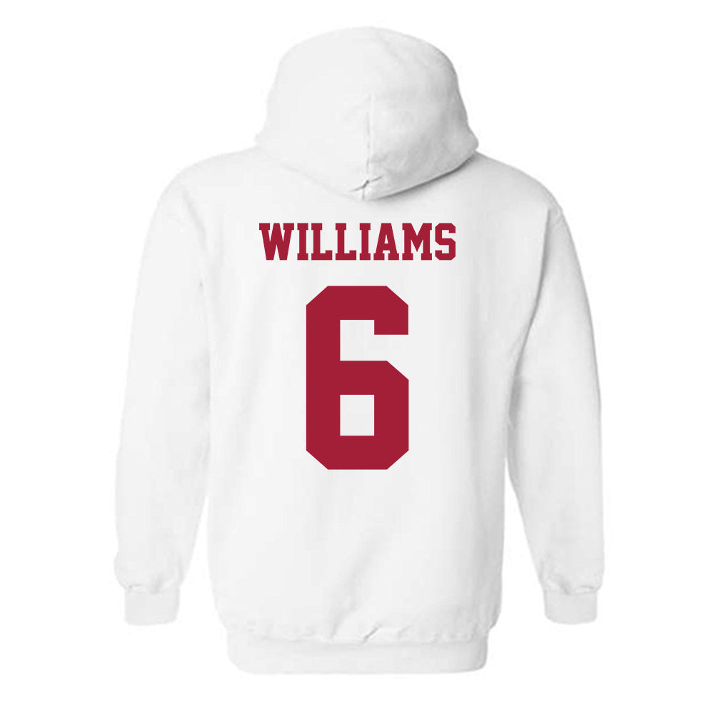 Oklahoma - NCAA Women's Basketball : Sahara Williams - Classic Shersey Hooded Sweatshirt-1