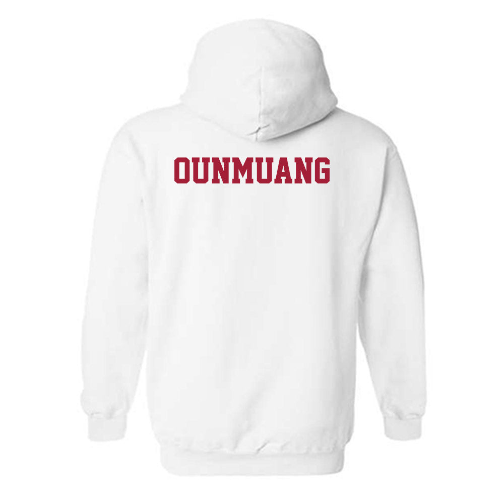 Oklahoma - NCAA Women's Tennis : Salakthip Ounmuang - Classic Shersey Hooded Sweatshirt-1