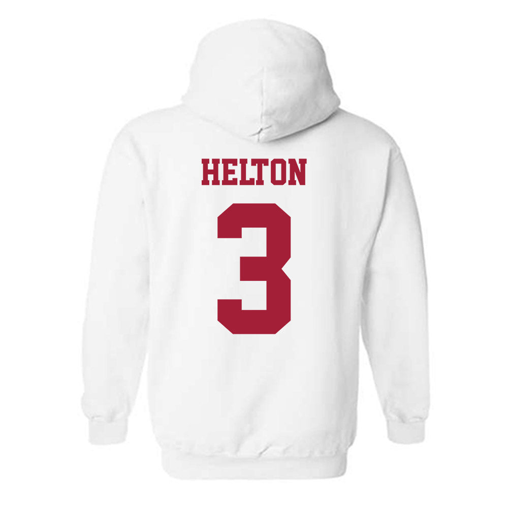 Oklahoma - NCAA Softball : Chaney Helton - Classic Shersey Hooded Sweatshirt-1