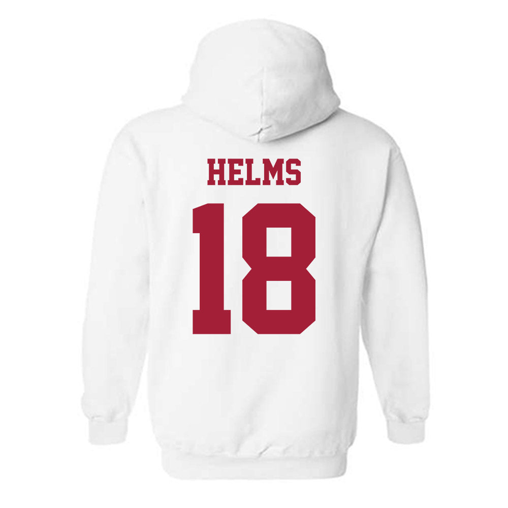 Oklahoma - NCAA Football : Kaden Helms - Classic Shersey Hooded Sweatshirt-1