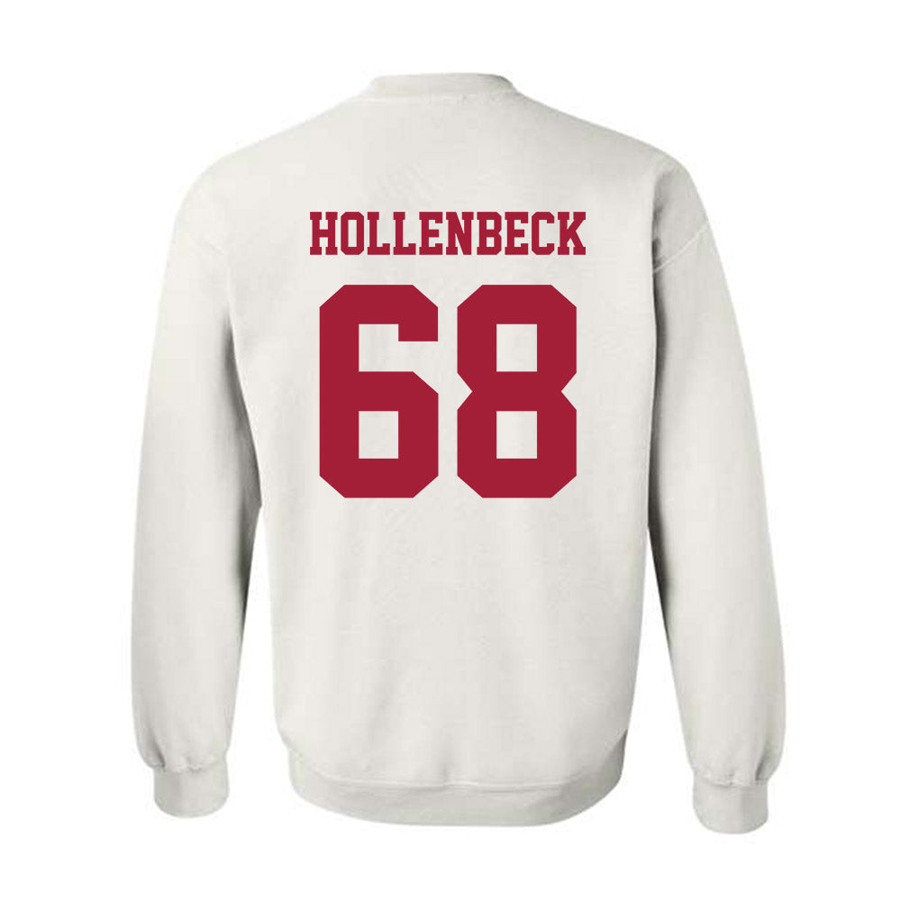 Oklahoma - NCAA Football : Owen Hollenbeck - Classic Shersey Crewneck Sweatshirt-1