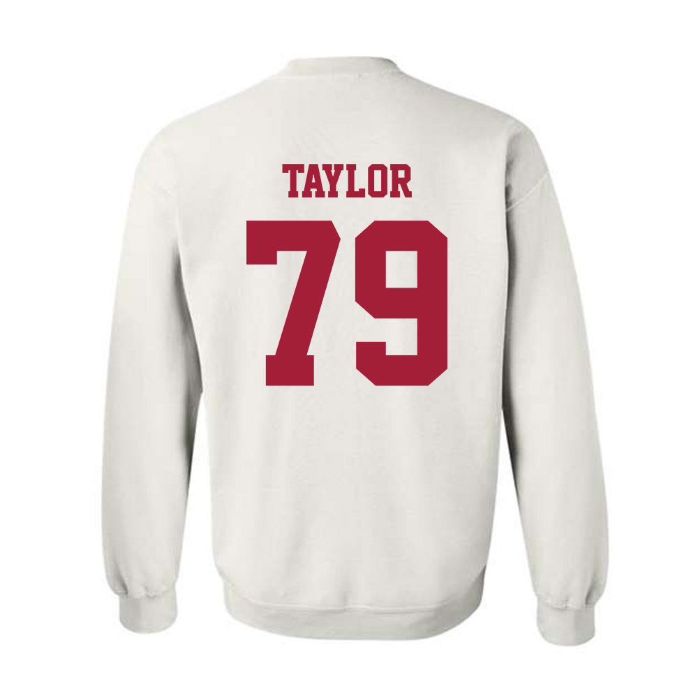 Oklahoma - NCAA Football : Jake Taylor - Classic Shersey Crewneck Sweatshirt-1