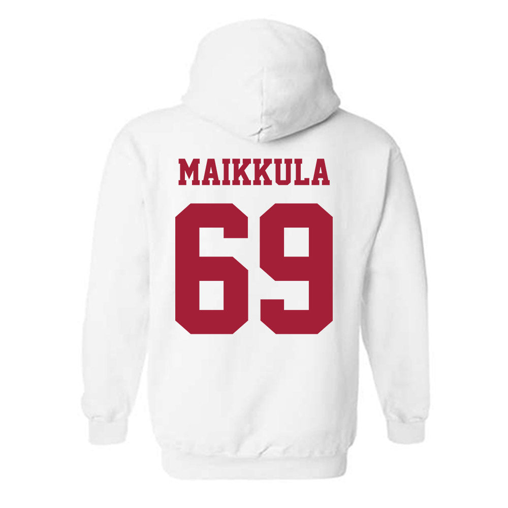 Oklahoma - NCAA Football : Jake Maikkula - Classic Shersey Hooded Sweatshirt-1