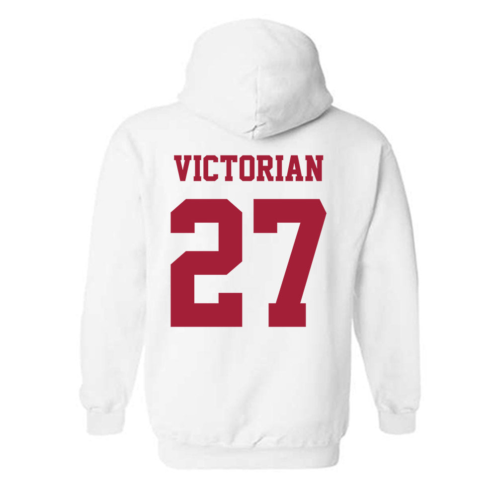 Oklahoma - NCAA Baseball : Landon Victorian - Classic Shersey Hooded Sweatshirt-1