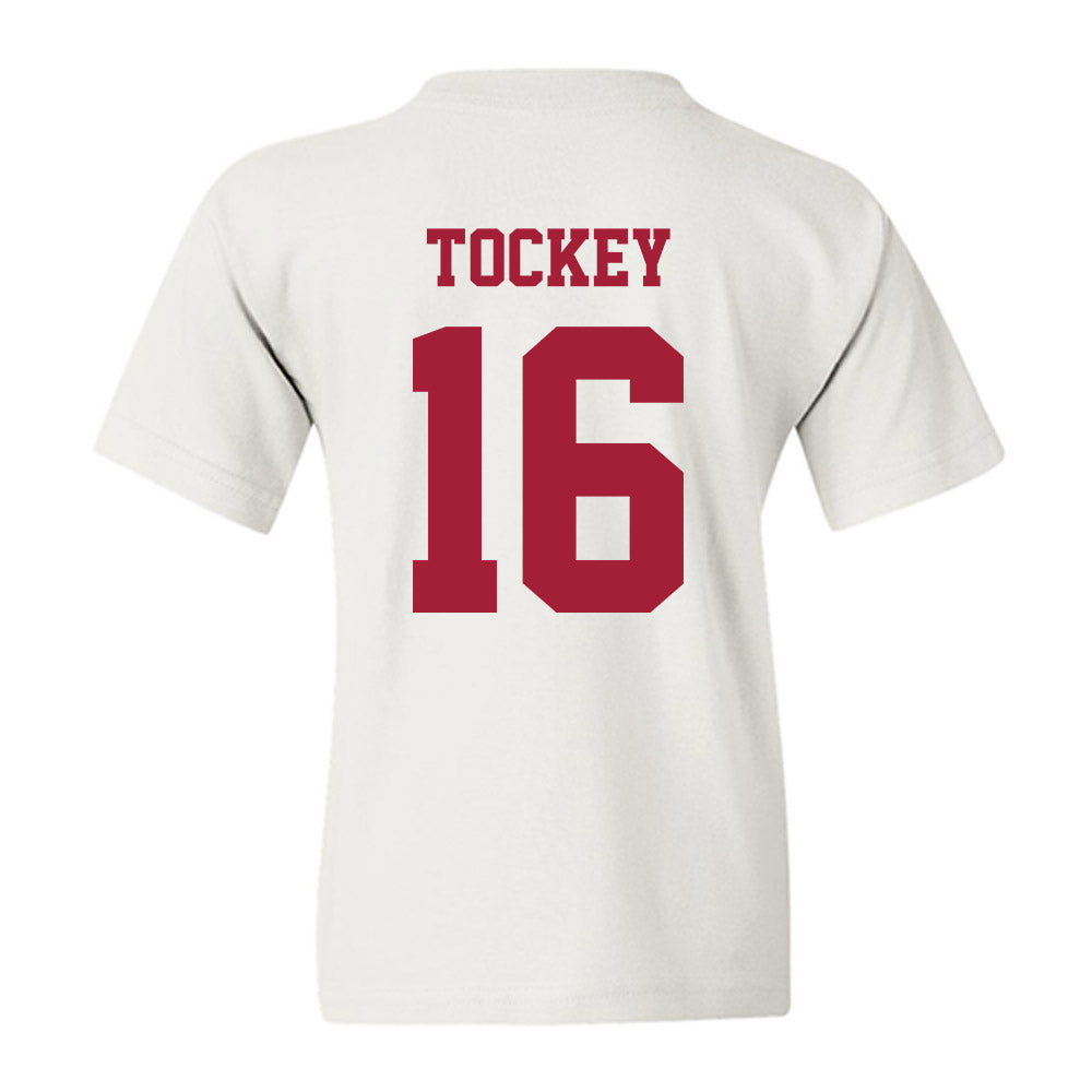 Oklahoma - NCAA Baseball : Dayton Tockey - Classic Shersey Youth T-Shirt-1