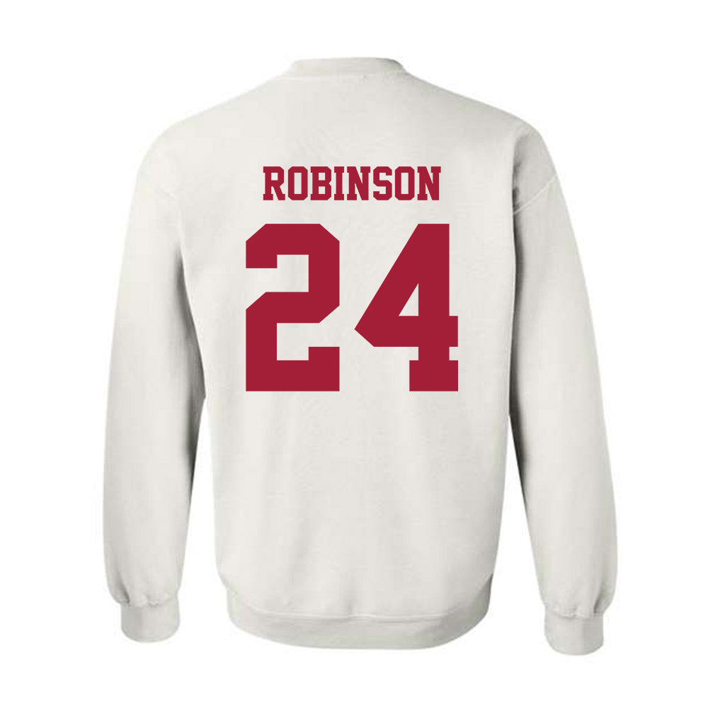 Oklahoma - NCAA Football : Xavier Robinson - Classic Shersey Crewneck Sweatshirt-1