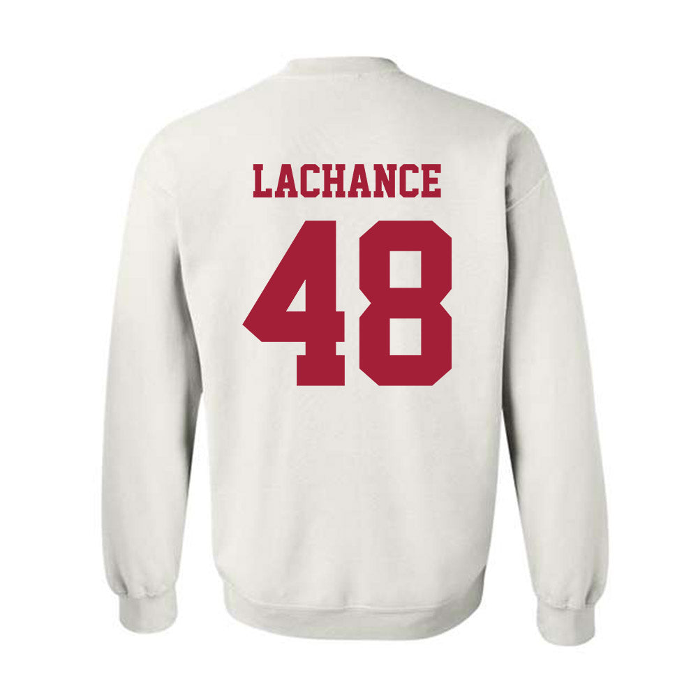Oklahoma - NCAA Baseball : Deiten Lachance - Classic Shersey Crewneck Sweatshirt-1