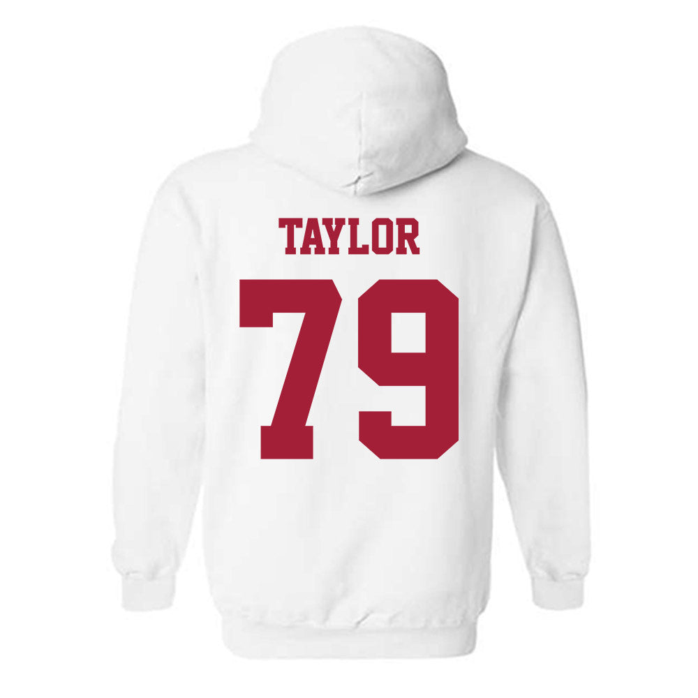 Oklahoma - NCAA Football : Jake Taylor - Classic Shersey Hooded Sweatshirt-1
