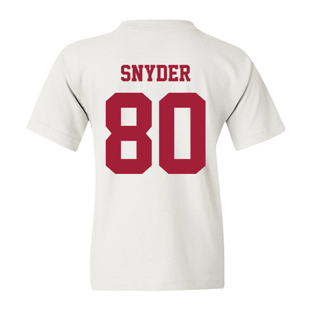 Oklahoma - NCAA Football : Jakeb Snyder - Classic Shersey Youth T-Shirt-1
