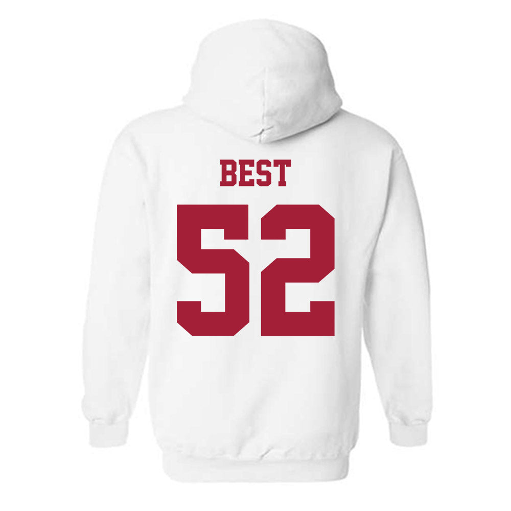 Oklahoma - NCAA Football : Noah Best - Classic Shersey Hooded Sweatshirt-1