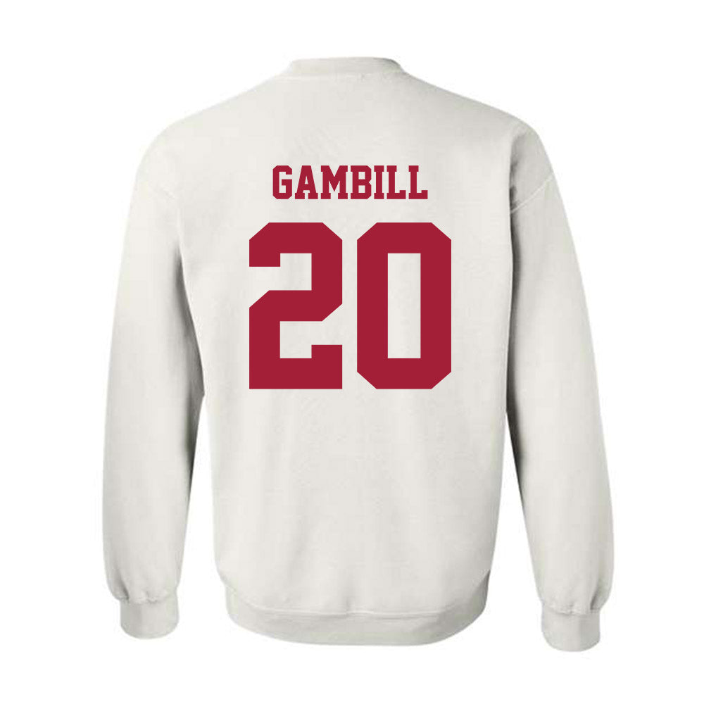 Oklahoma - NCAA Baseball : Trey Gambill - Classic Shersey Crewneck Sweatshirt-1