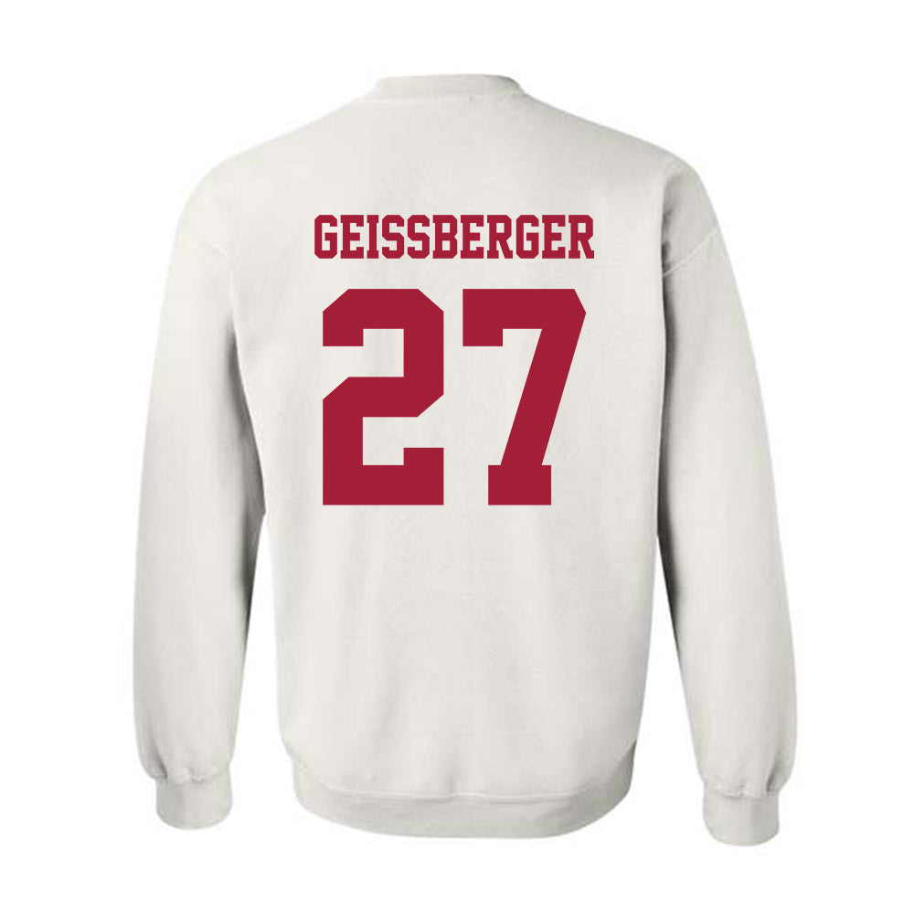 - NCAA Women's Volleyball : Kari Geissberger - Classic Shersey Crewneck Sweatshirt-1