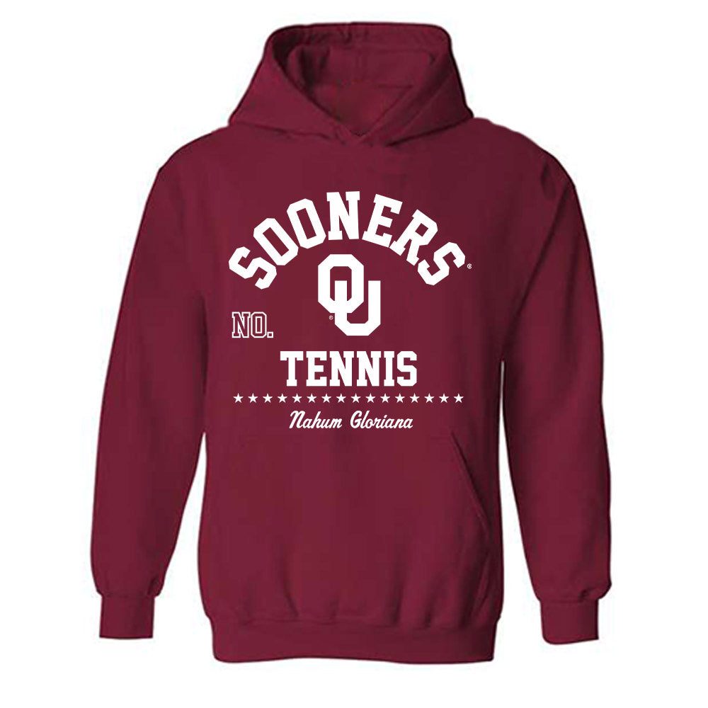 Oklahoma - NCAA Women's Tennis : Nahum Gloriana - Classic Fashion Shersey Hooded Sweatshirt-0