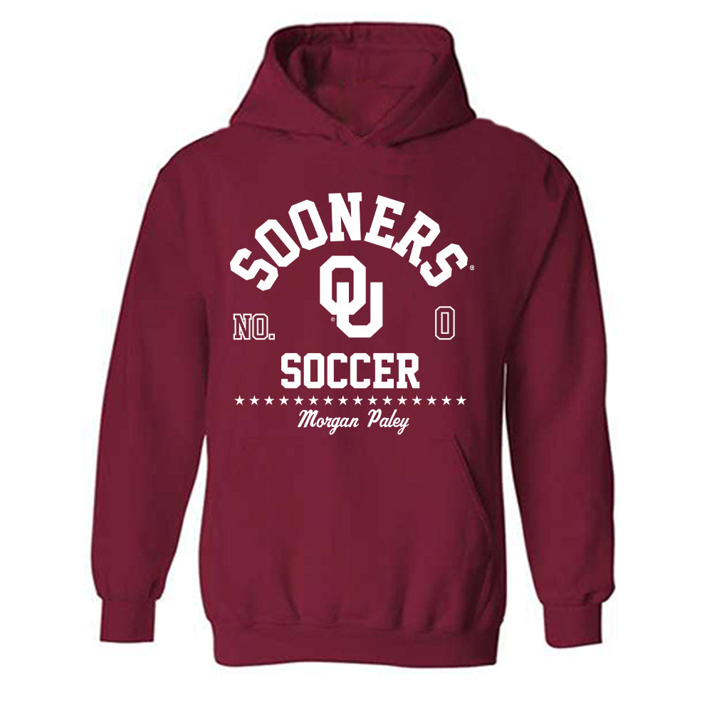Oklahoma - NCAA Women's Soccer : Morgan Paley - Classic Fashion Shersey Hooded Sweatshirt-0