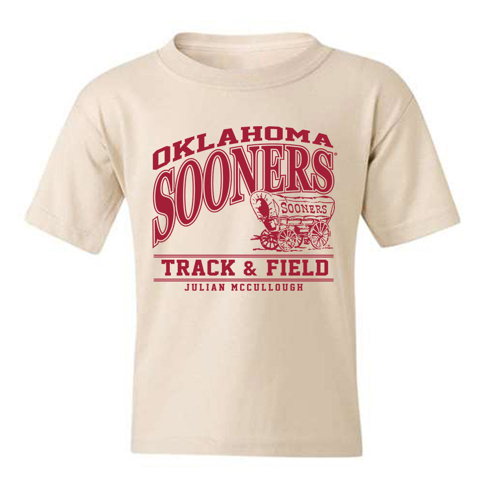 Oklahoma - NCAA Men's Track & Field : Julian McCullough - Classic Fashion Shersey Youth T-Shirt-0